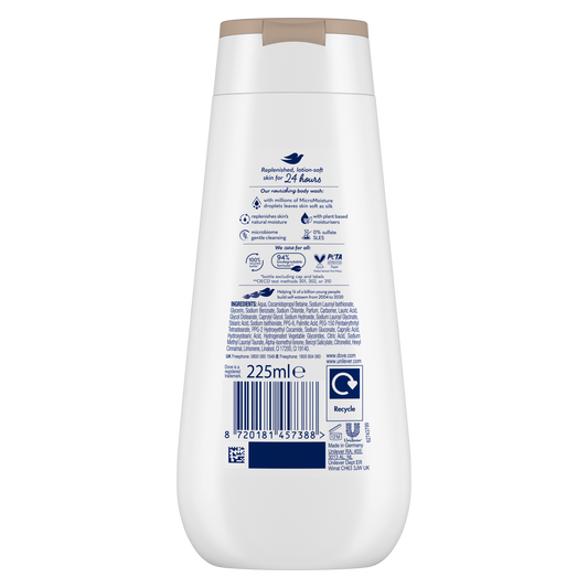 Dove Silk Glow Nourishing Body Wash - 500ml