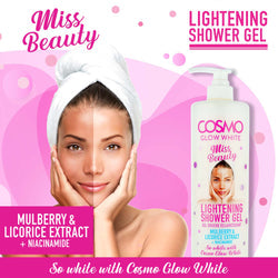 Cosmo Glow White Lightening Shower Gel 1000Ml