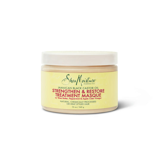 Shea Moisture Jamaican Black Castor Oil Strengthen & Restore Treatment Masque