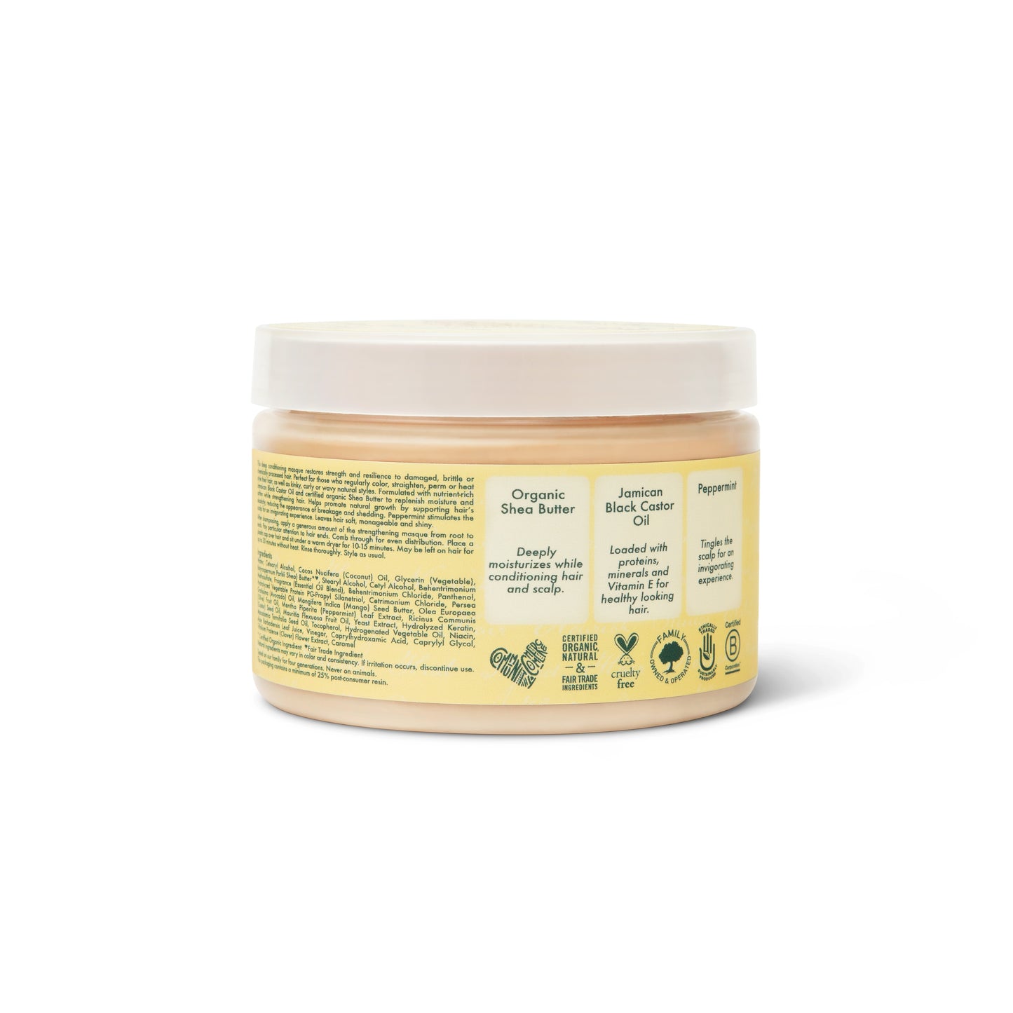 Shea Moisture Jamaican Black Castor Oil Strengthen & Restore Treatment Masque