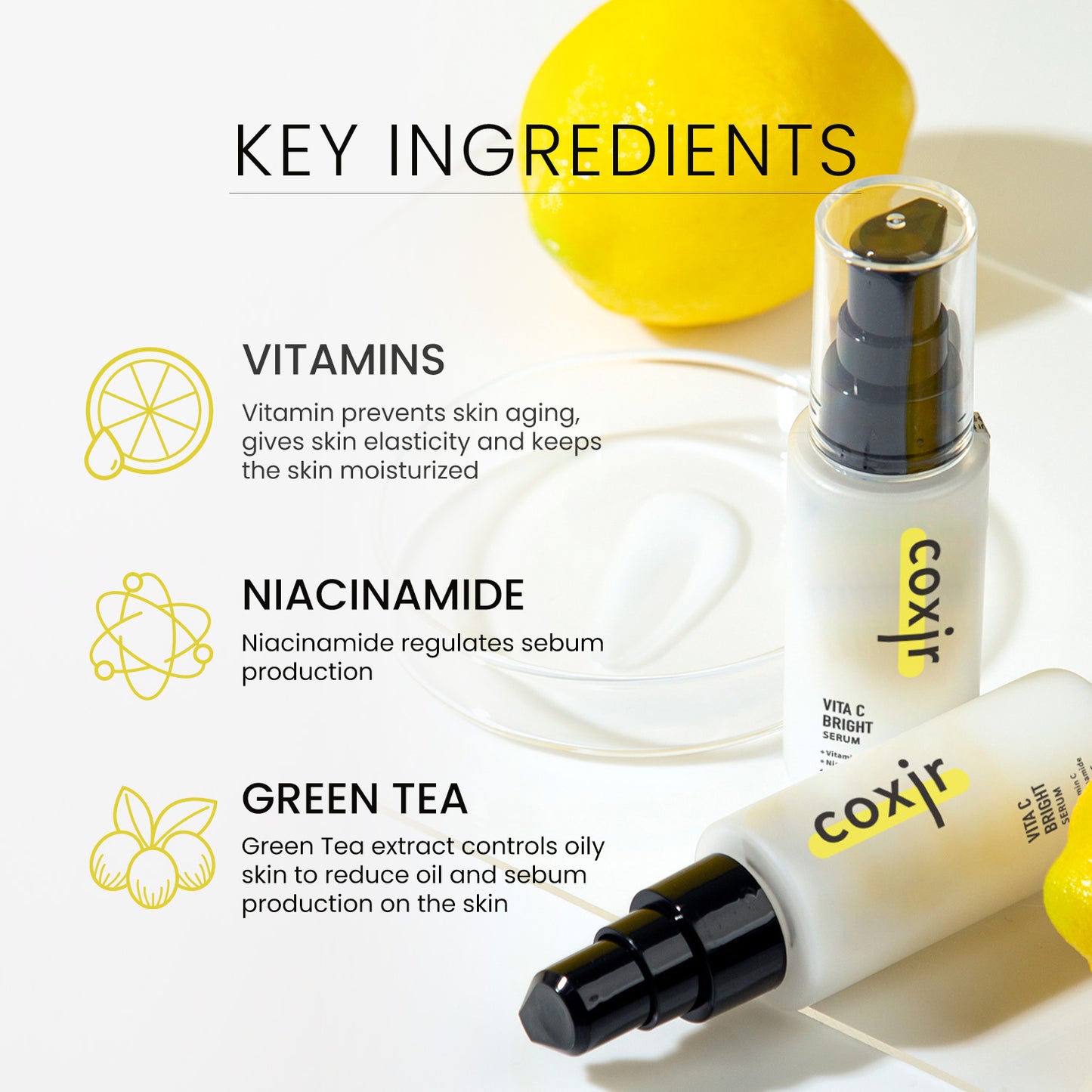 Coxir Vita C Toning Serum 50ml