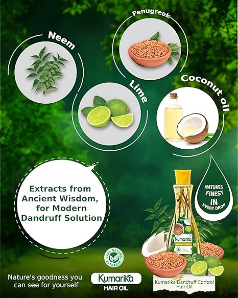 Kumarika Nourishing Hair Oil Dandruff Control