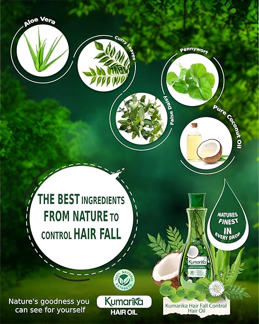 Kumarika Nourishing Hair Oil Hair Fall Control 200ml