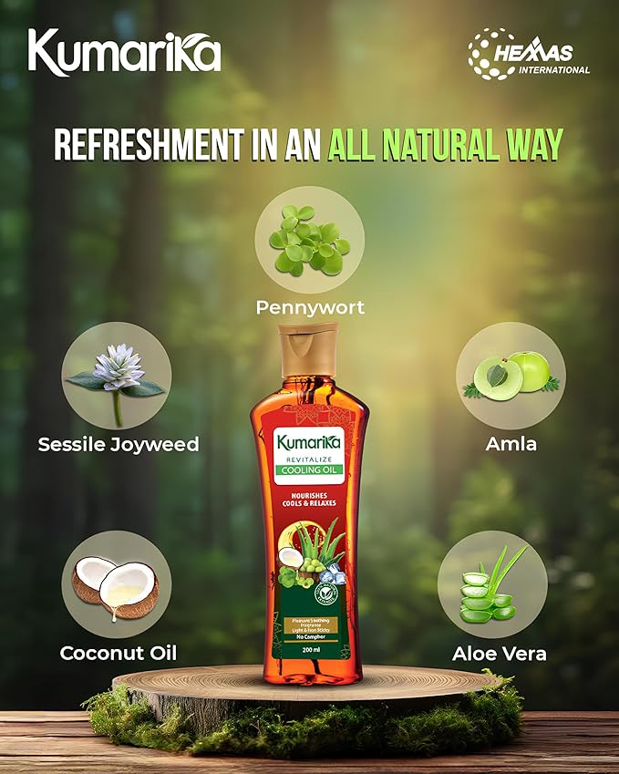 Kumarika Revitalize Cooling Oil 200ml