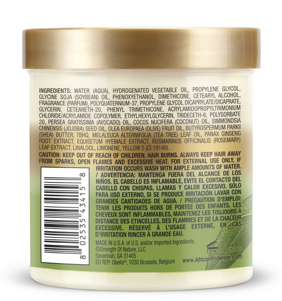 African Pride AP Olive Miracle Leave-In Conditioner, 15oz(425g)