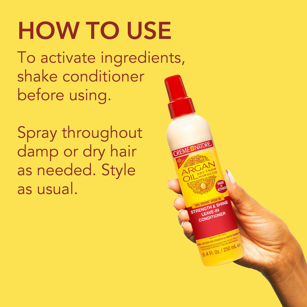 Creme Of Nature Argan Oil from Morocco Strength & Shine Leave-in Conditioner