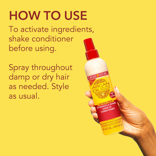 Creme Of Nature Argan Oil from Morocco Strength & Shine Leave-in Conditioner